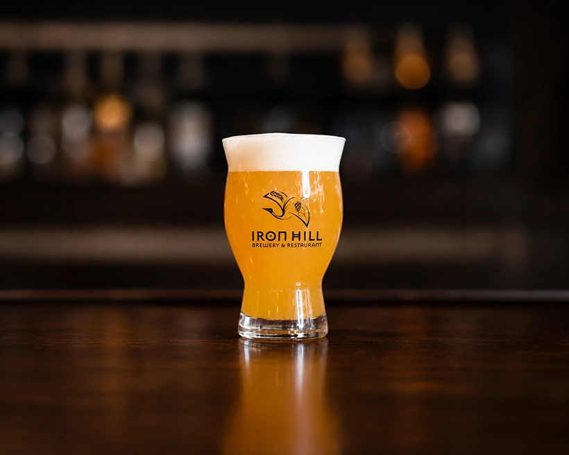White Iron Wit, Belgian-style Wheat Beer by Iron Hill Brewery